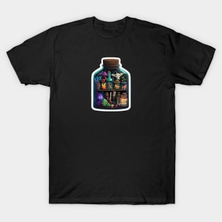 Bottled Magic - Wizard & Witch Series T-Shirt